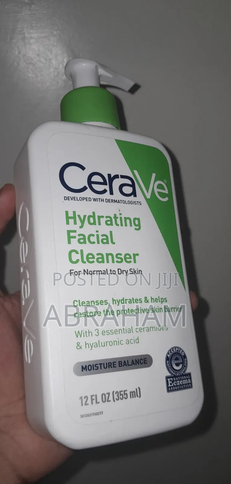 Cerave Hydrating Facial Cleanser (355 Ml)