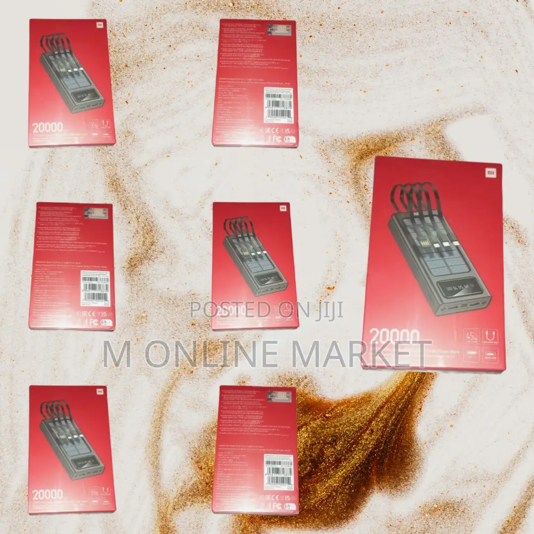 The Power Bridge for Your Devices: Mi 20000mah With Cable