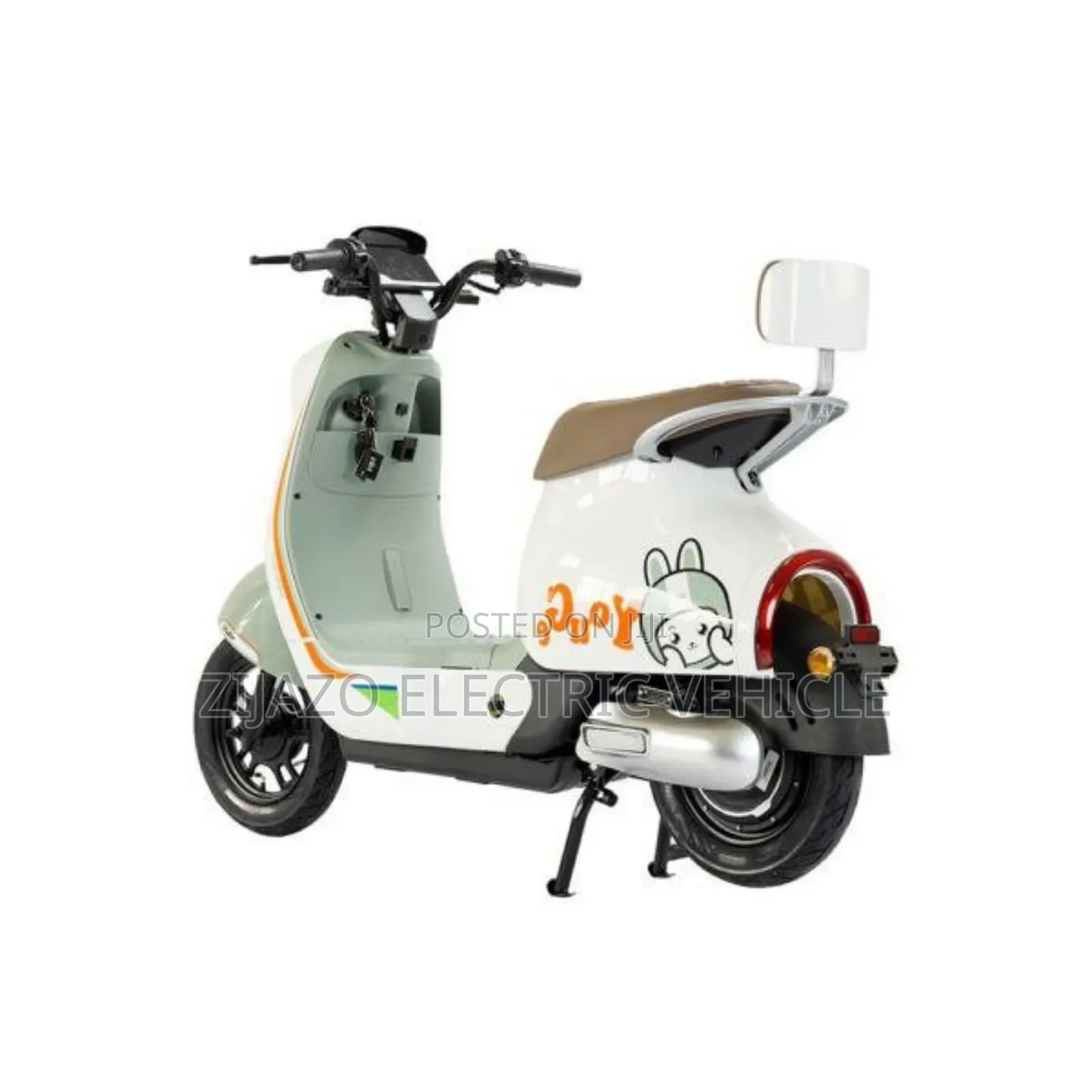 New Motorcycle 2024 White