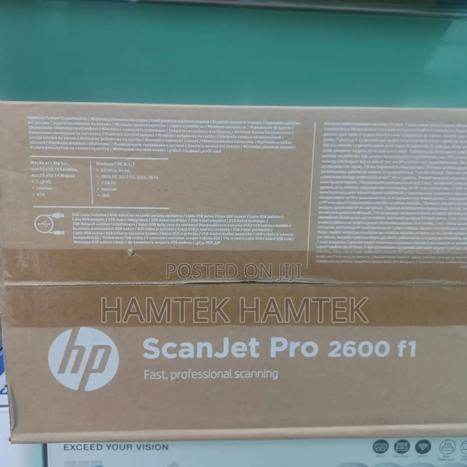 Hp Scan Jet Pro 2600 F1