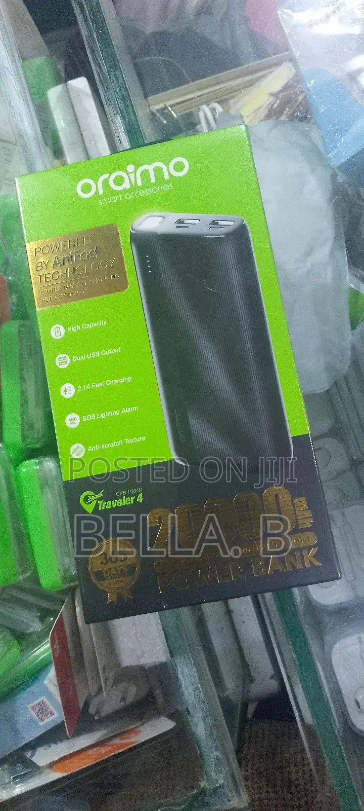 Oraimo Powerbank Safe Reliable