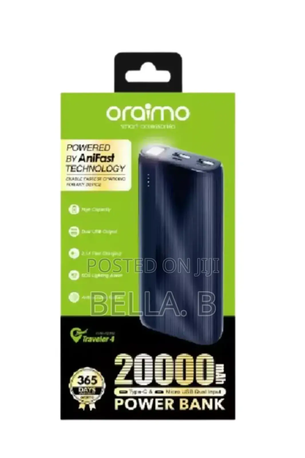 Oraimo Powerbank Durable Build