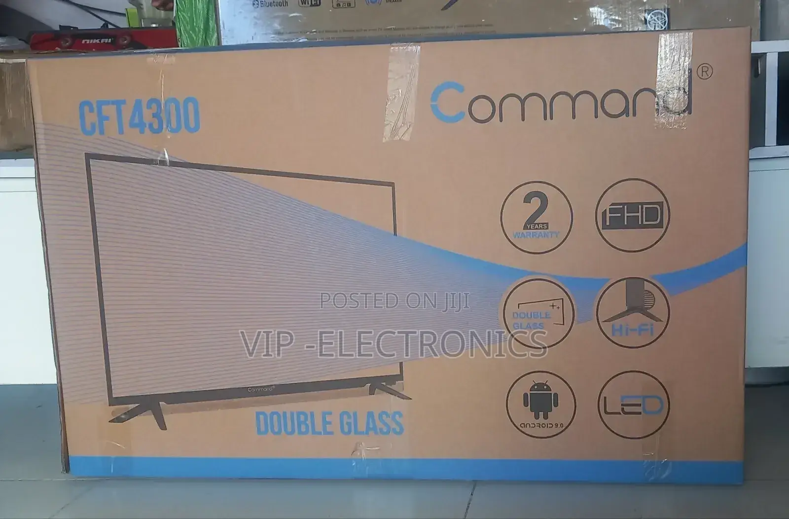 Command 43"Inch Tv Smart Android Tv