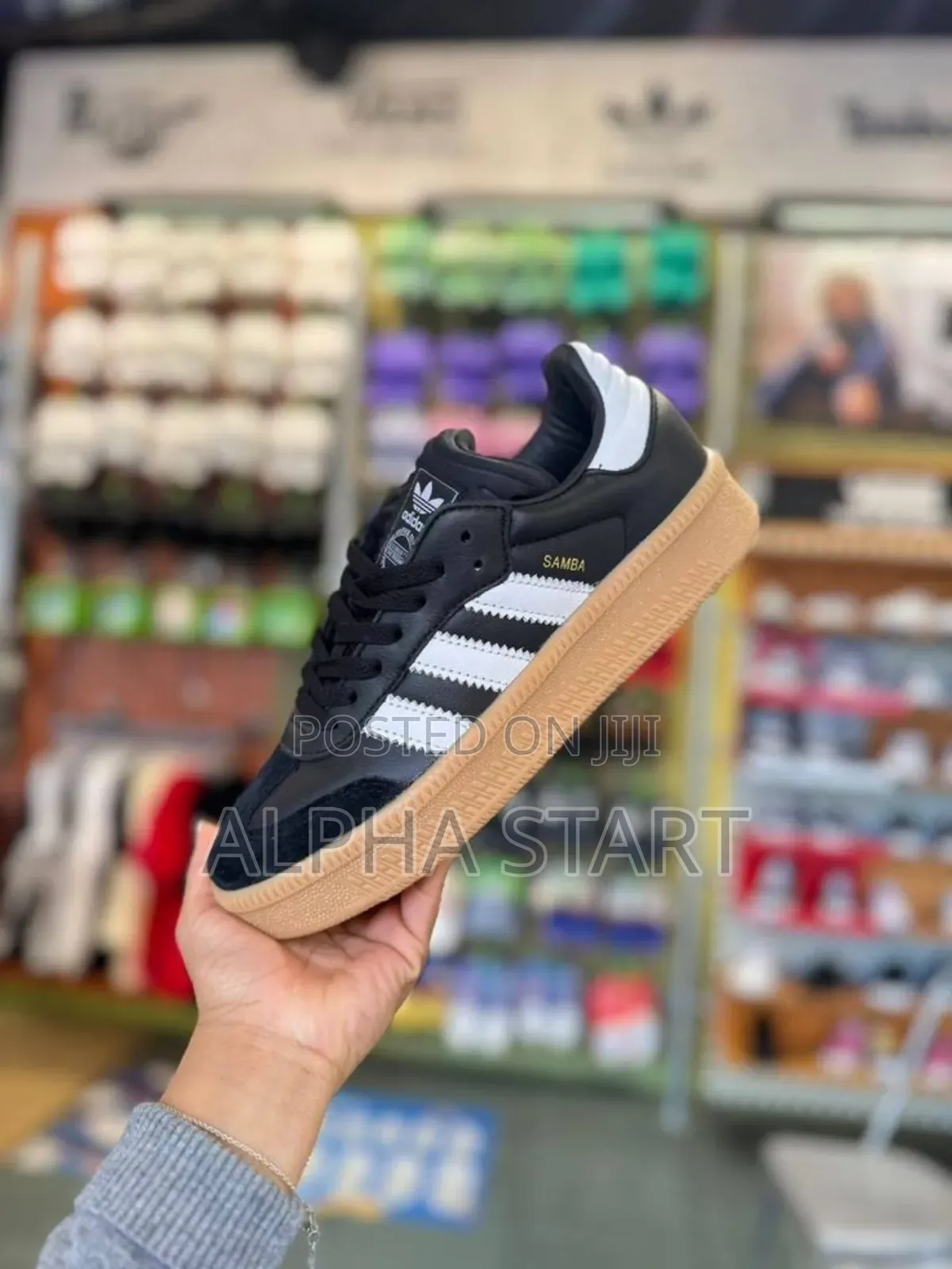 Adidas Samba Deble Sole High Master Quality Smooth Shoes