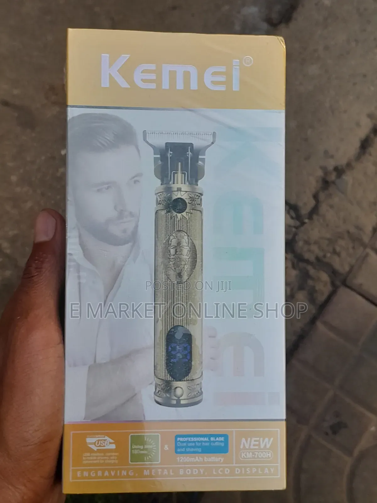 Kemei Hair Clipper Professional Precision for Perfect Cuts