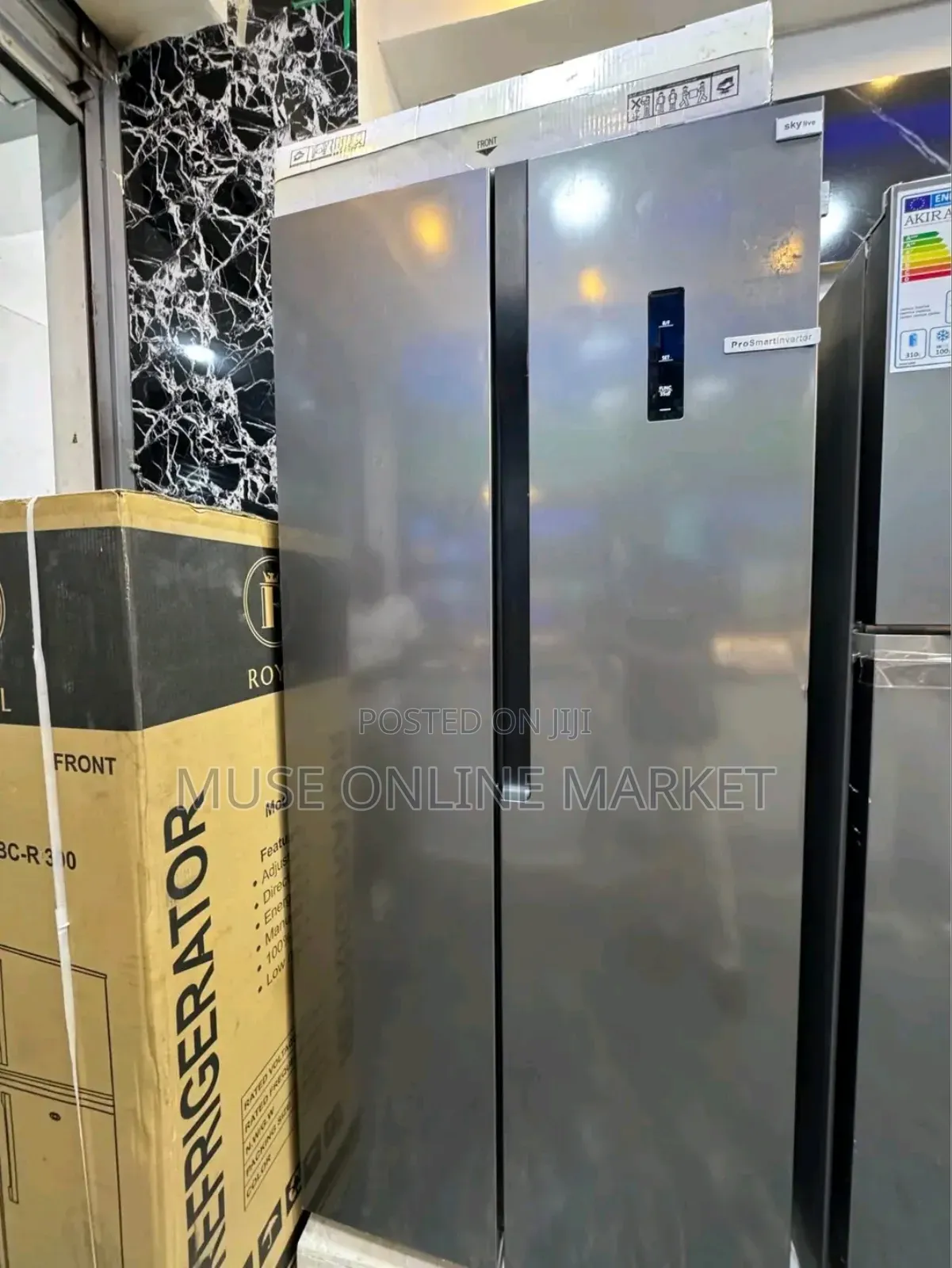 Skylive Side by Side Refrigerator 600model