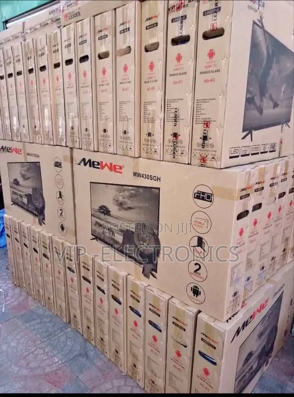 Mewe Tv 43"Inch Tv Smart Android 13.0 Nwe Tv