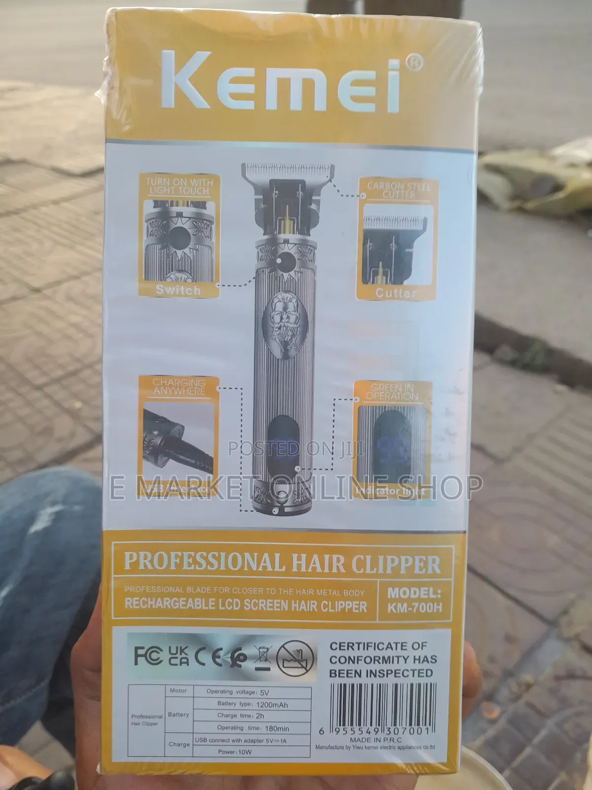 Kemei’S Powerful Clipper Professional Haircuts Anytime
