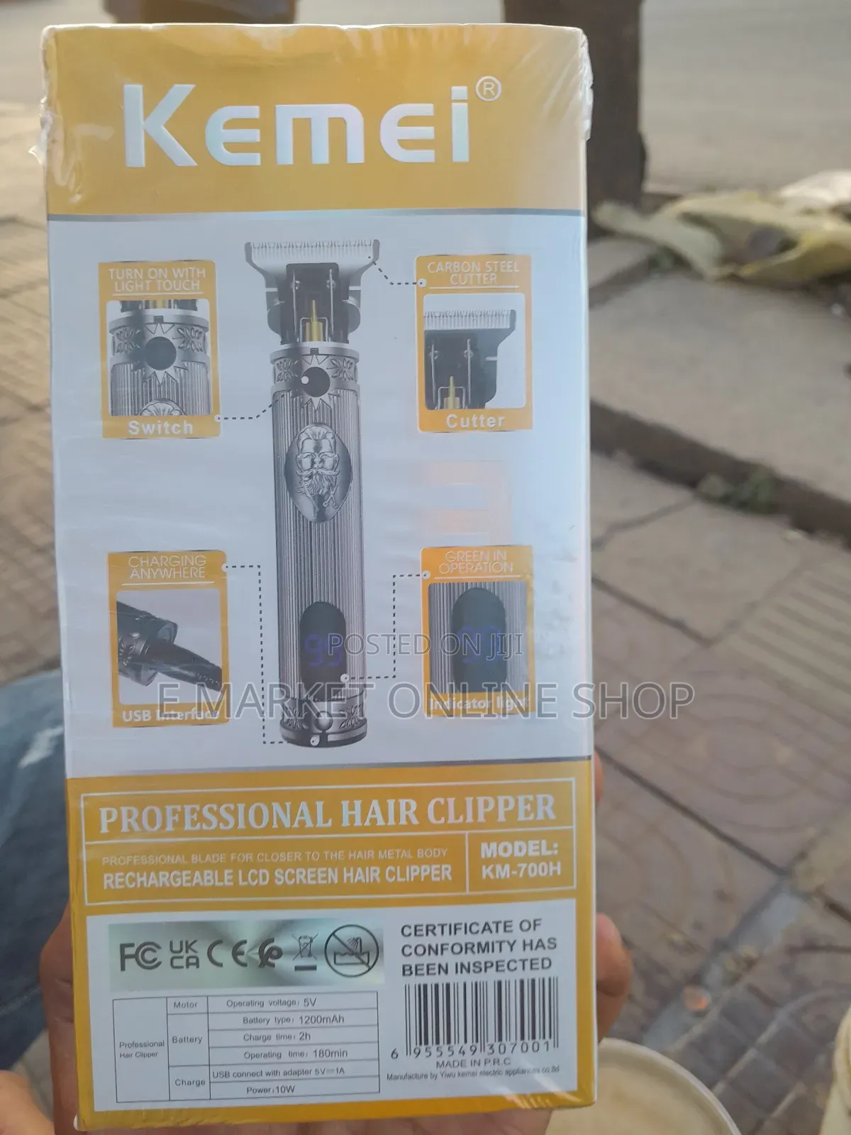 Kemei Clipper – Precision Blades for Flawless Styling