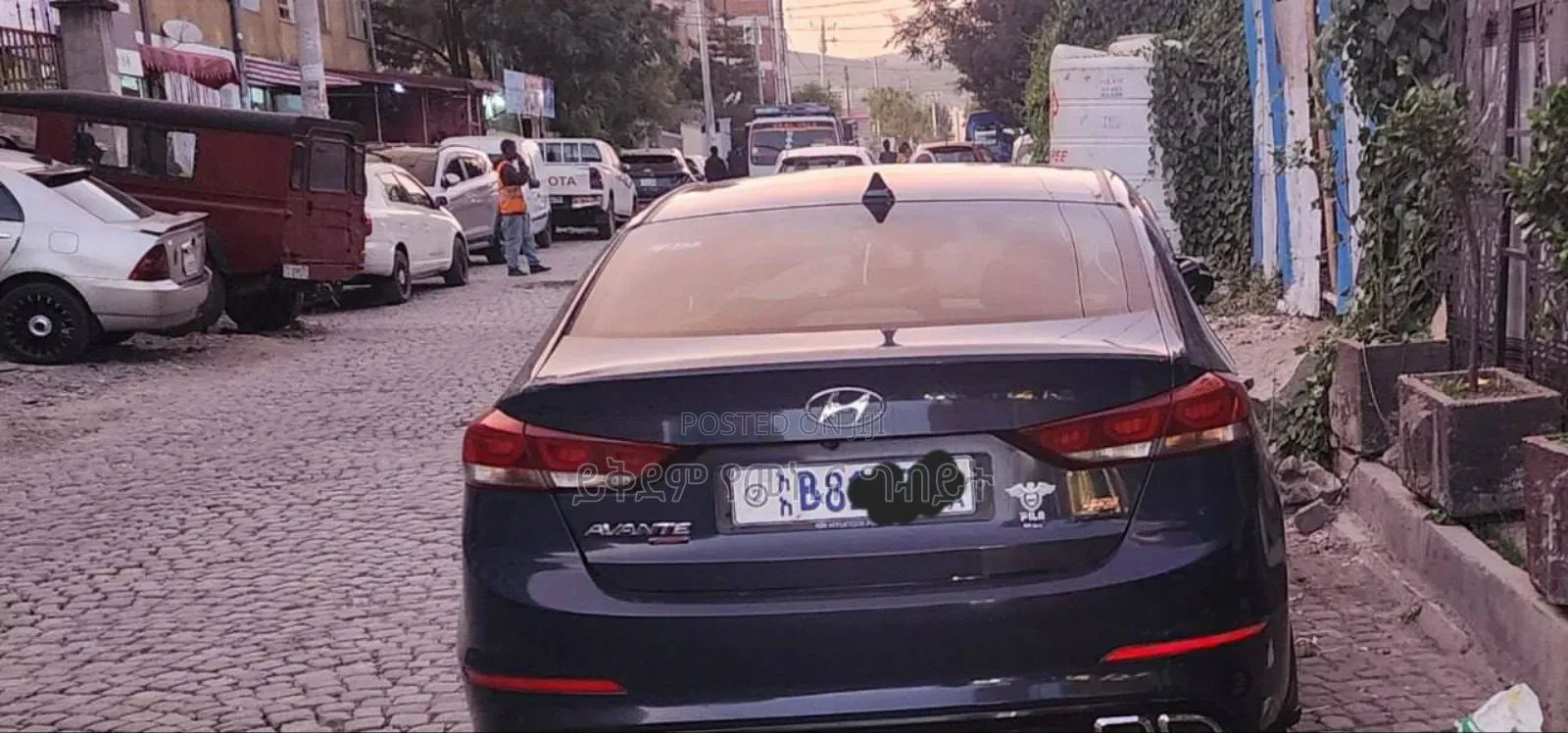 Hyundai Avante 2017 Matt Black