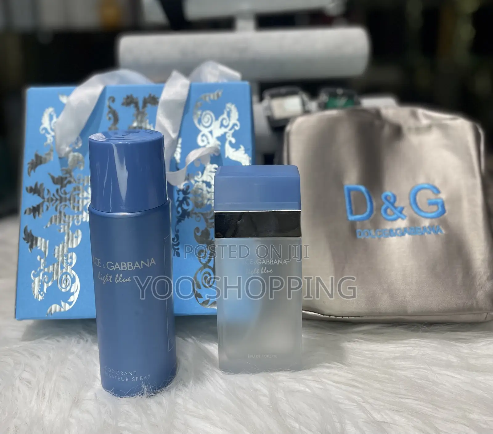 Gift Package for Men Dolice and Gabbana Light Blue