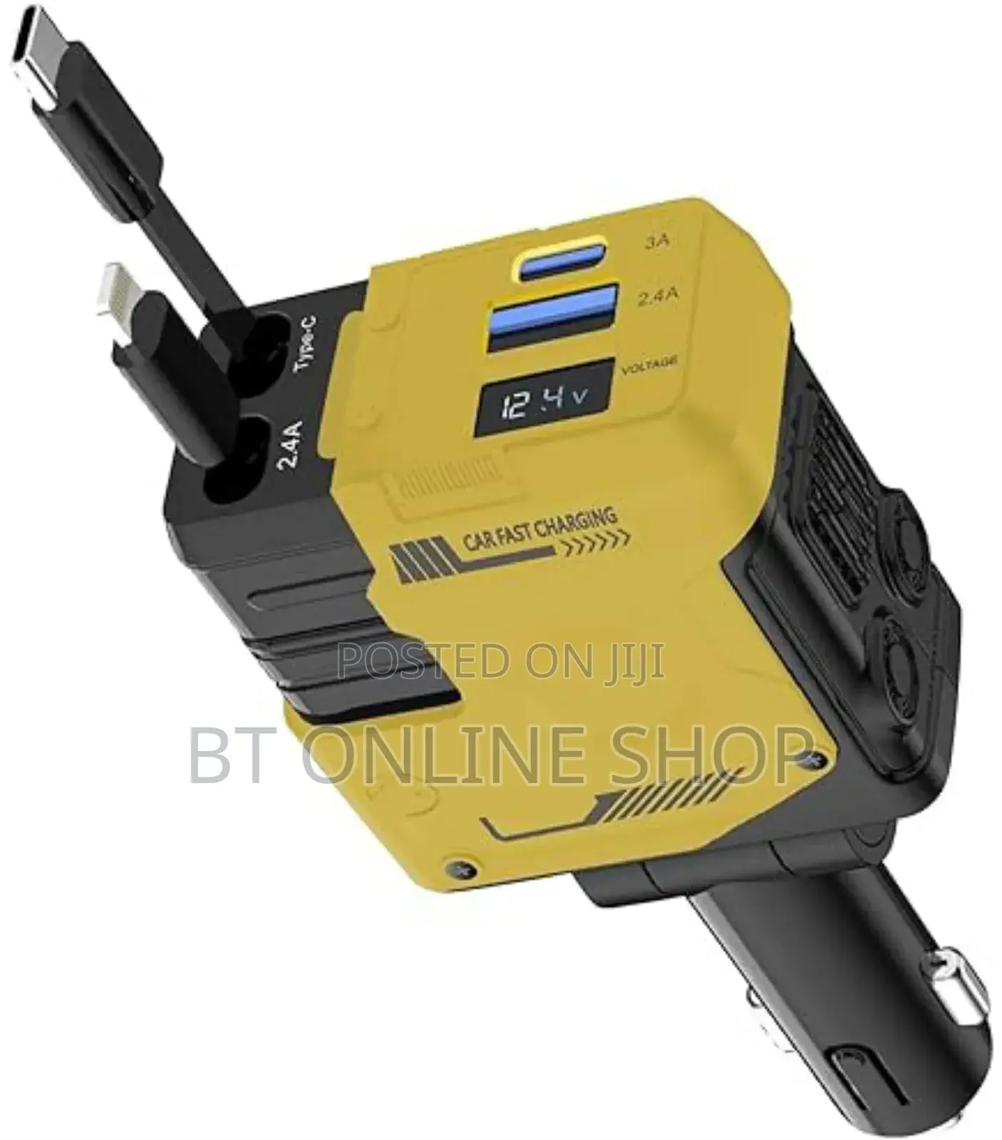 4in1 Fast Car Charger.Free Delivery