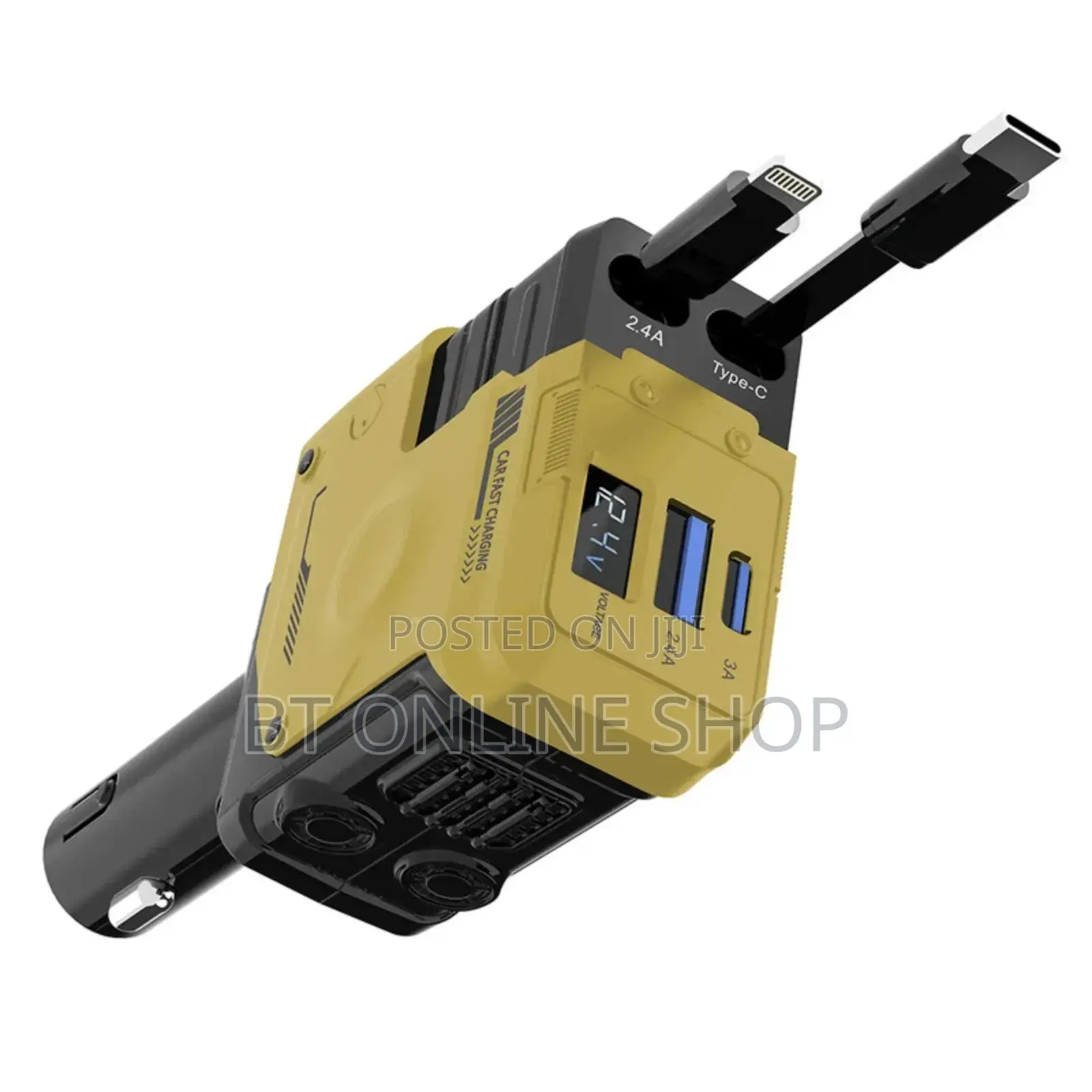 4in1 Fast Car Charger.Free Delivery