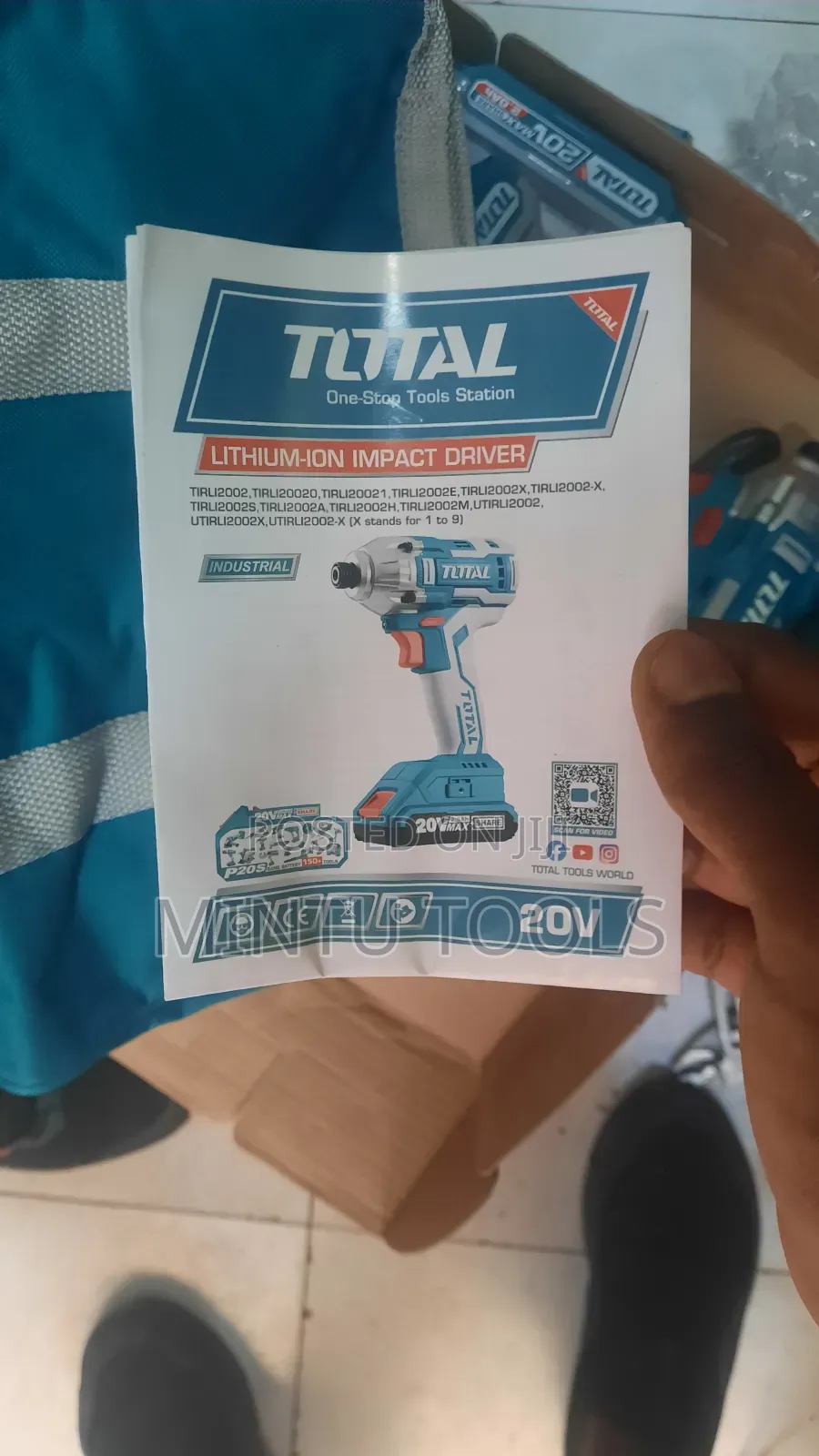 Total Impact Driver Drill 20v