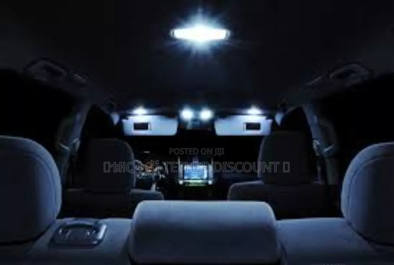 Led Light Car Originalዠ በቡዙ እጥፍ የሚያበራ በነጭ ፣በቢጫ፣ በአርጓዴ Color