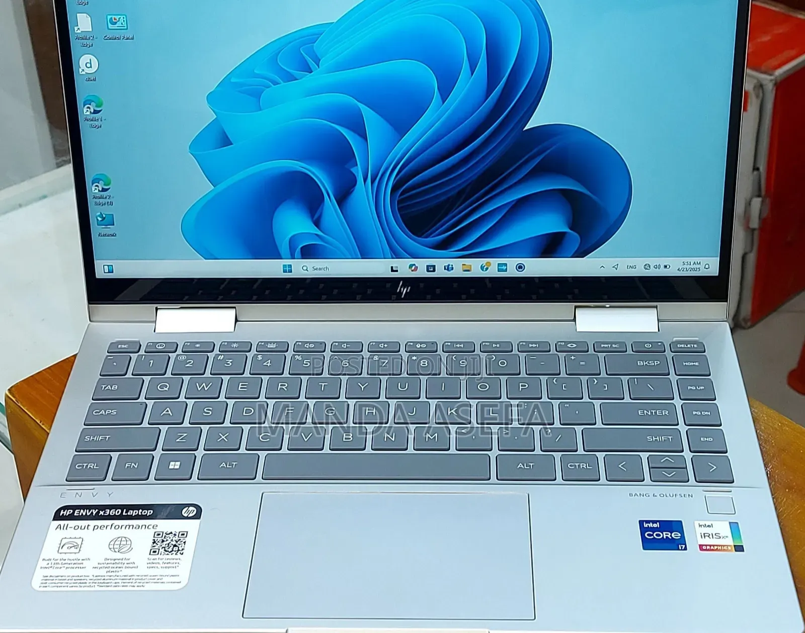 New Laptop HP Envy X360 16GB Intel Core I7 SSD 1T