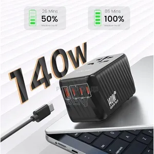Photo - Lencent 140w Universal Travel Adapter | Macbook | Smartphone