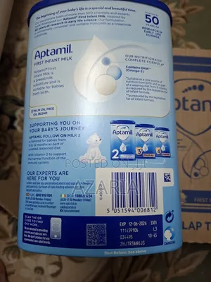 Aptamil No 1 and Aptomil No 2