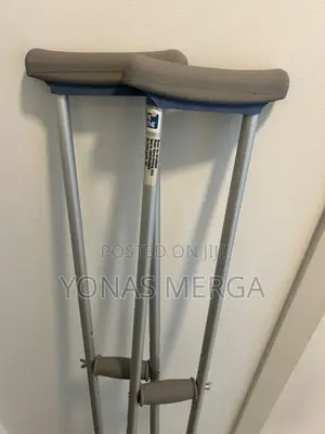Crutches and Walking-Sticks to Assist in the Movement
