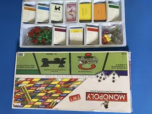 Monopoly+ Snakes Ladder Game - 2in1 ሞኖፓሊ + ስኔክ - 2በ1