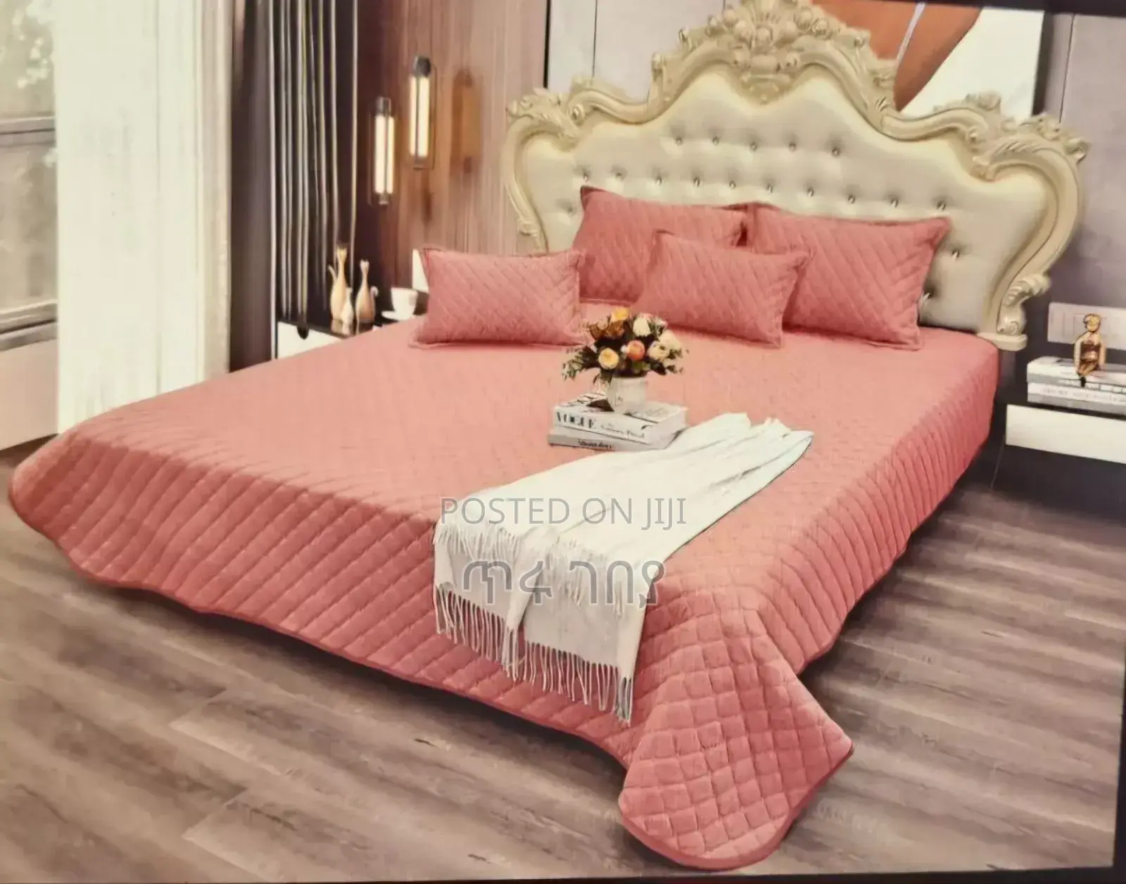 5picአልጋ ልብስ(Bed Spread)