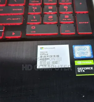 New Laptop HP Omen X 16GB Intel Core I7 SSD 512GB