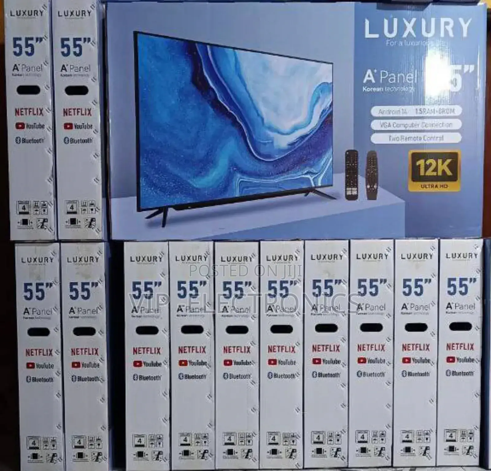Luxury 55"Inch Tv Smart Android Tv