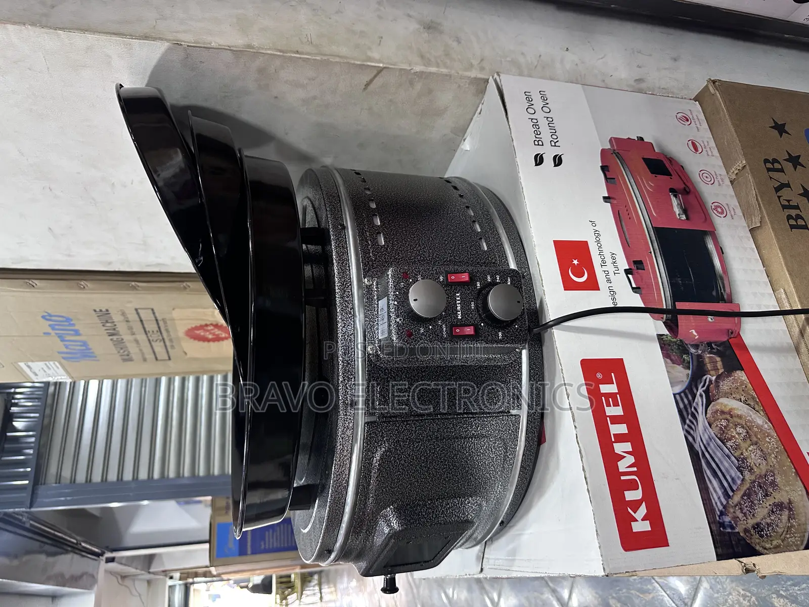 Kumtel Round Oven የዳቦ መጋገሪያ