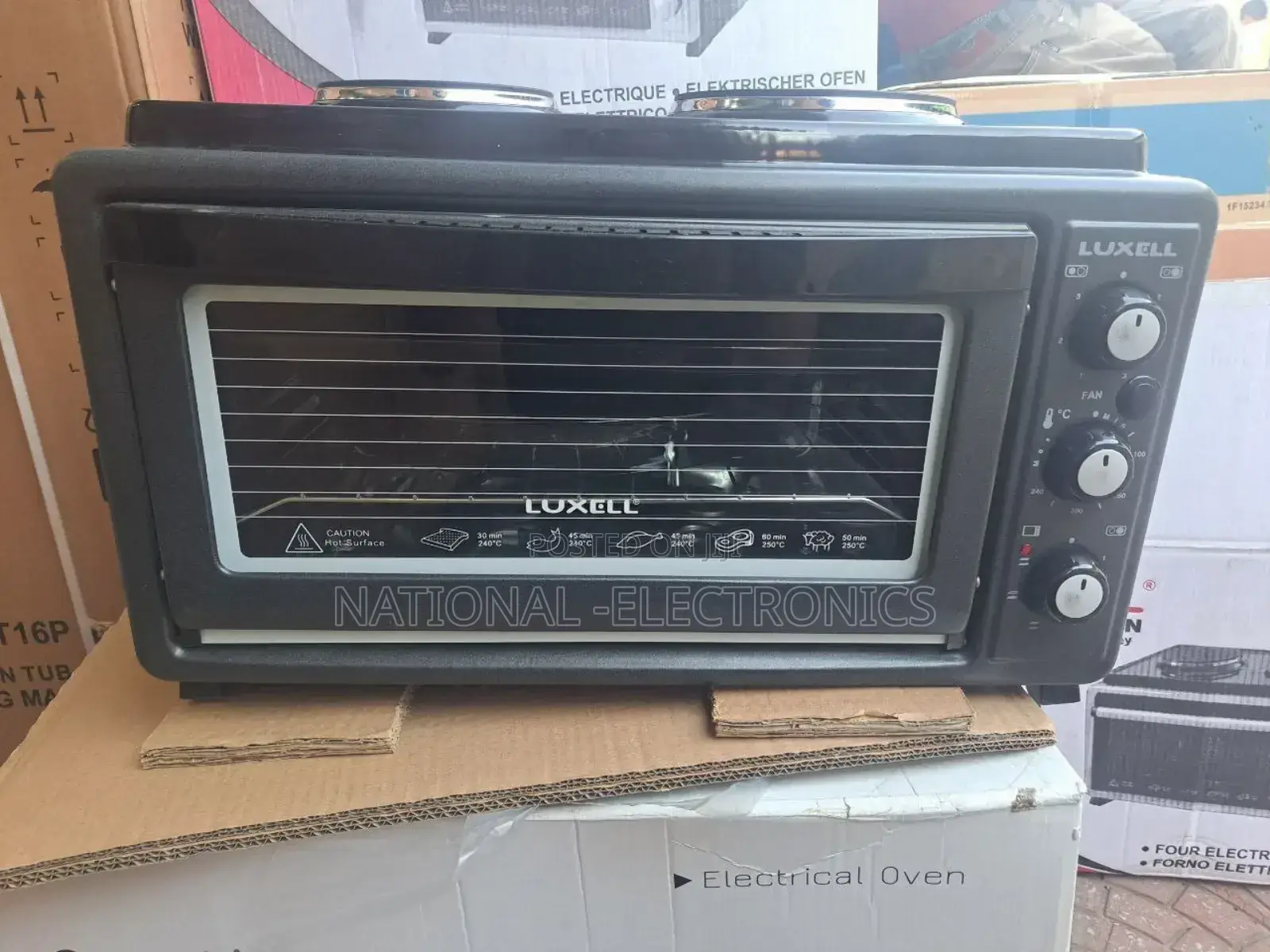 Luxell Mini Oven 2electric Oven