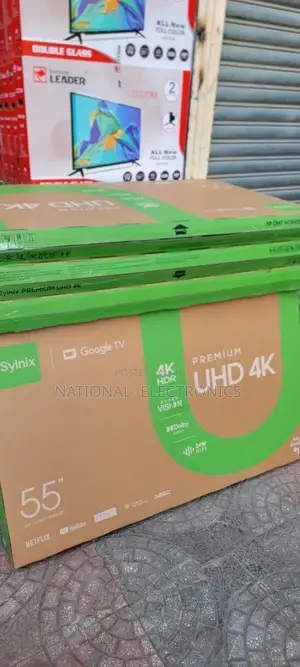 Photo - Syinix Tv 55"Inch Smart Android Google System Tv