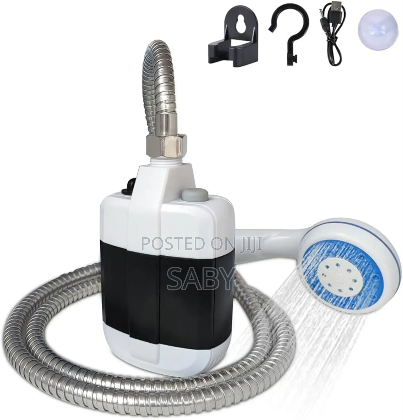 በቻርጅ የሚሰራ ተንቀሳቃሽ ሻወር ፓምፕ(Portable Outdoor Shower Pump )