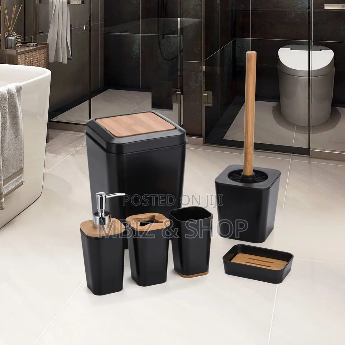 6 PCS Bathroom Set