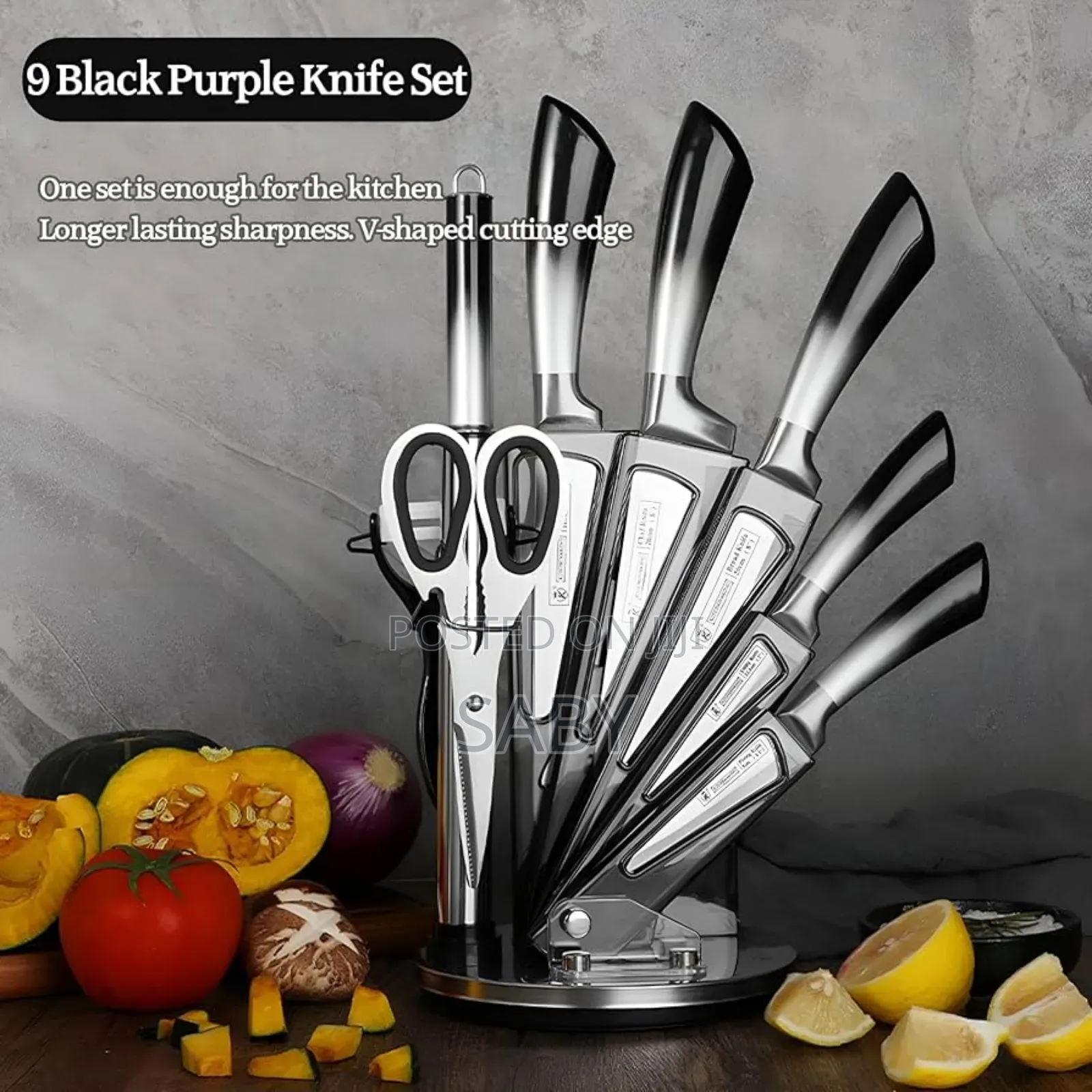 7 Pcs Kitchen Knife Set