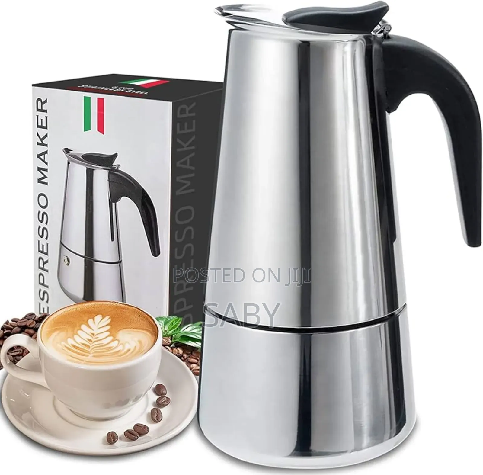 Stainless Steel Espresso Maker