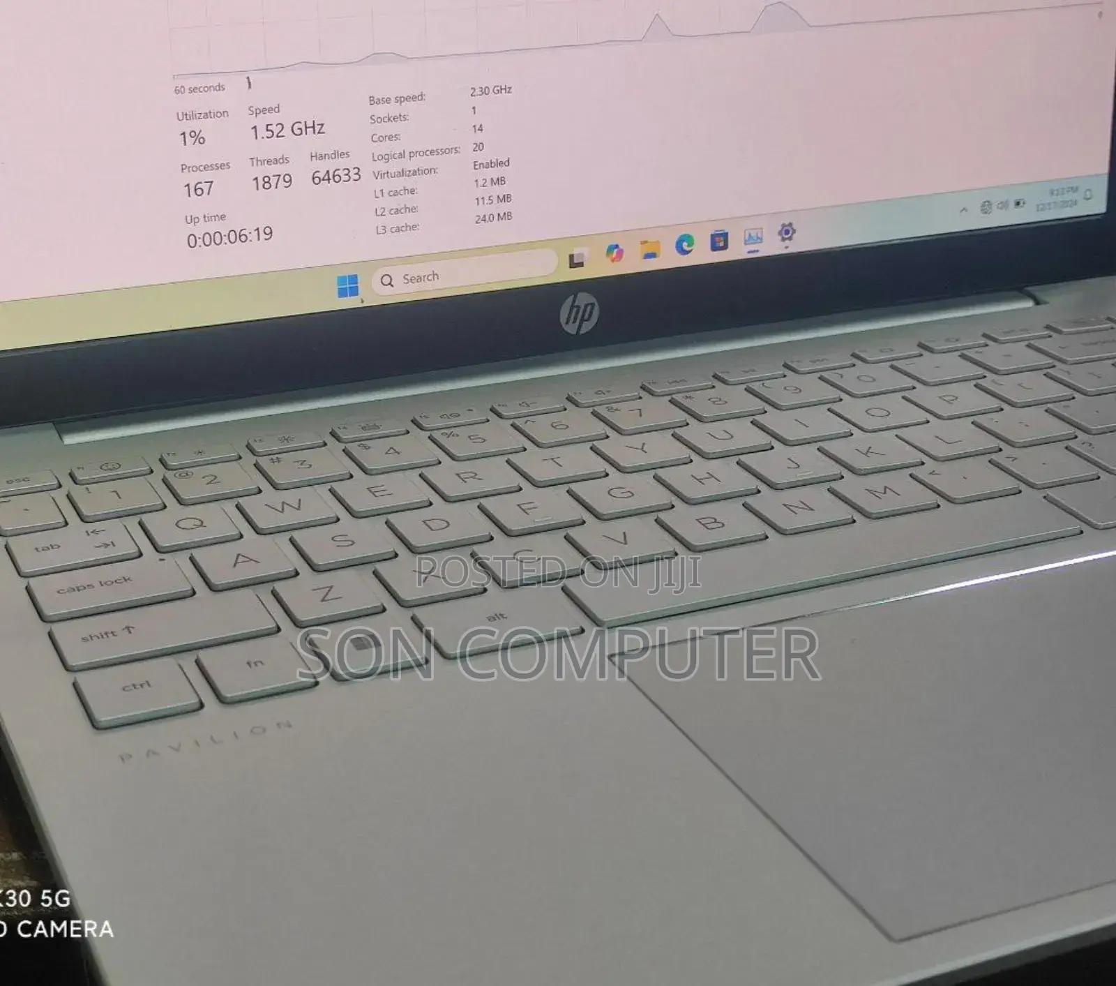 New Laptop HP Pavilion 15 16GB Intel Core I7 SSD 512GB