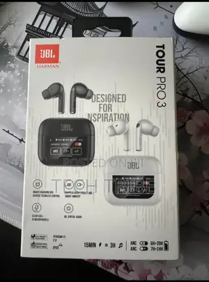 JBL Tour Pro 3 Original Smart High Tech Touch Screen Earpod