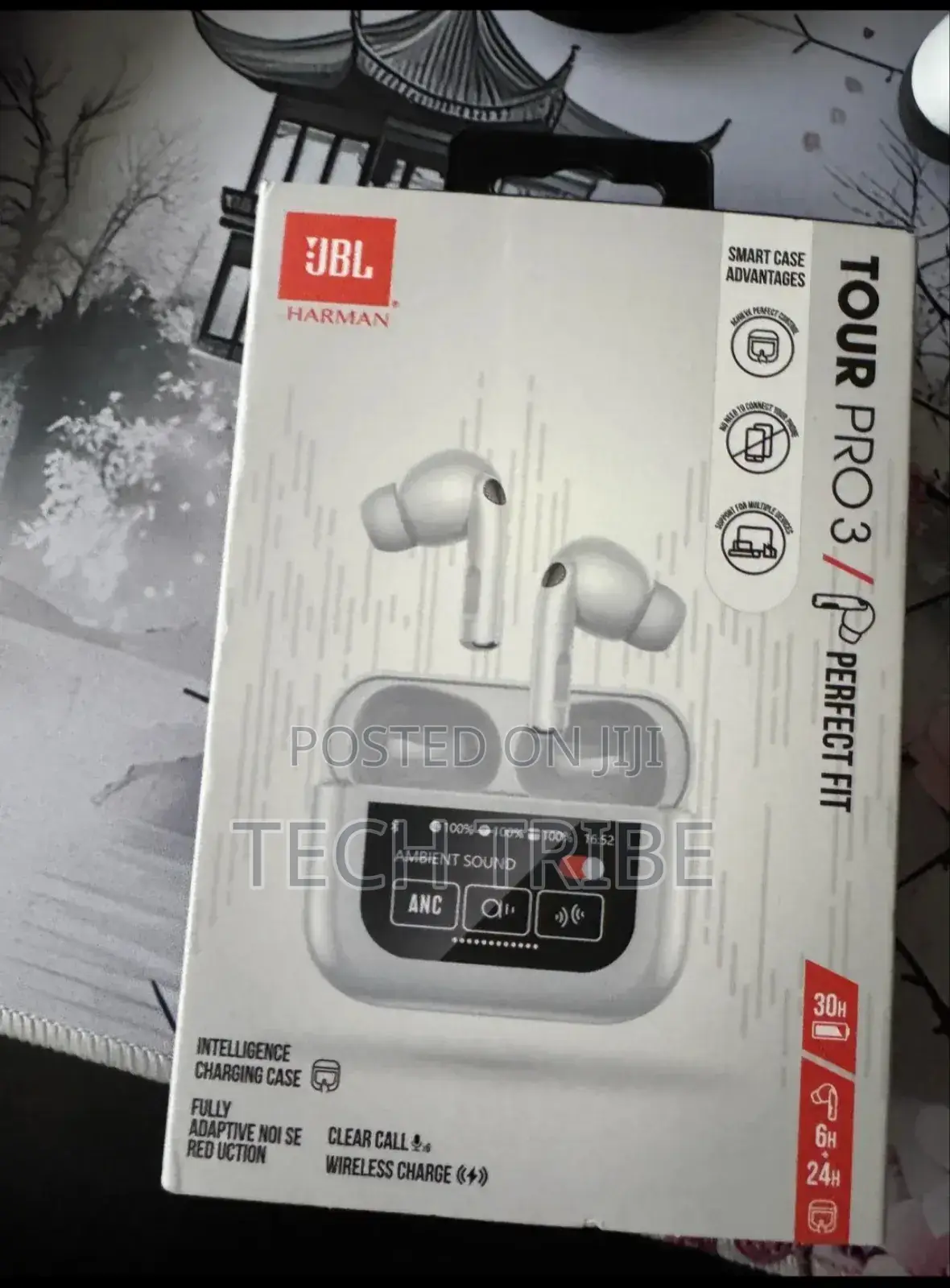 JBL Tour Pro 3 Original Smart High Tech Touch Screen Earpod