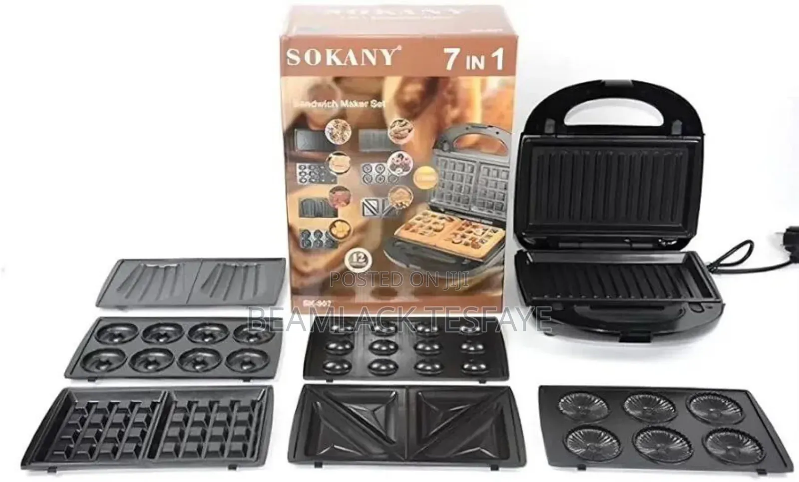 Sokani 7in1 Waffle Maker