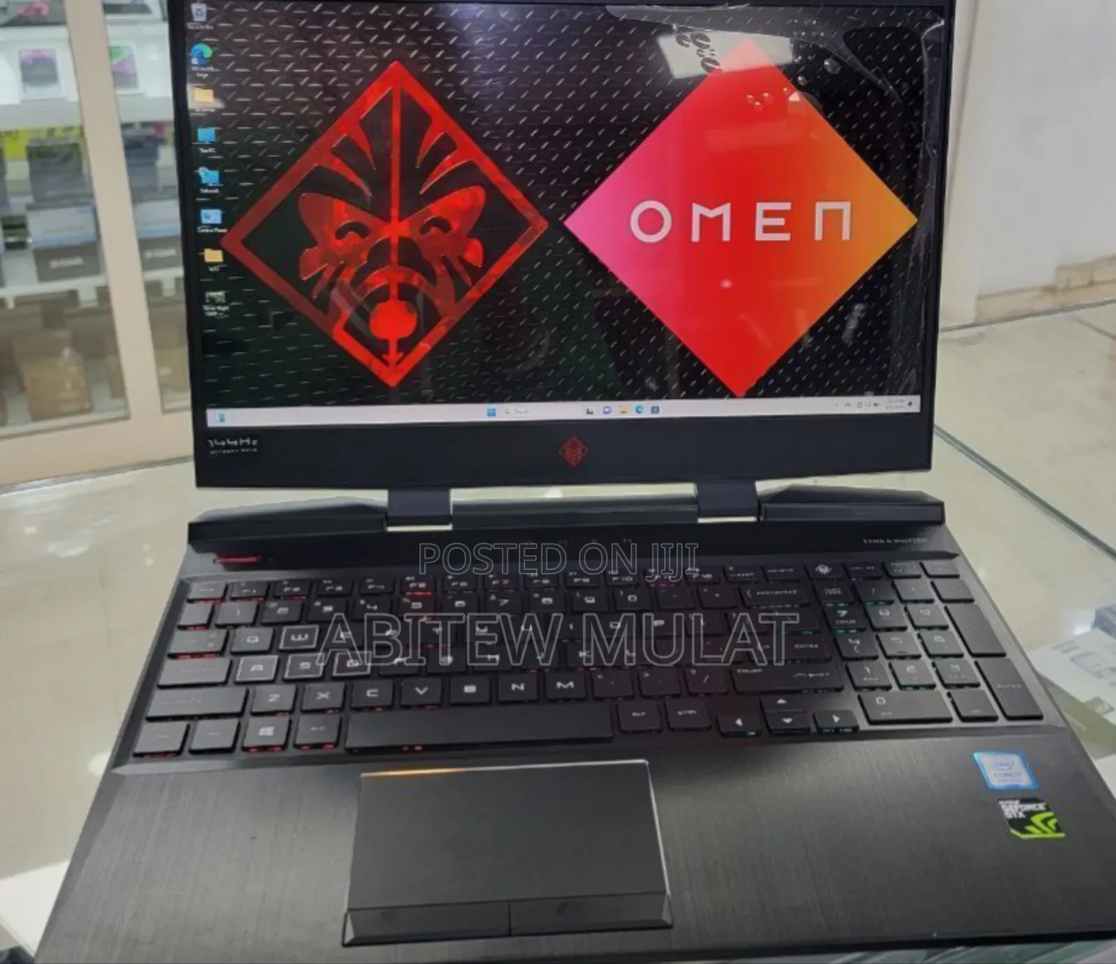 New Laptop HP Omen 15 16GB Intel Core I7 SSD 512GB
