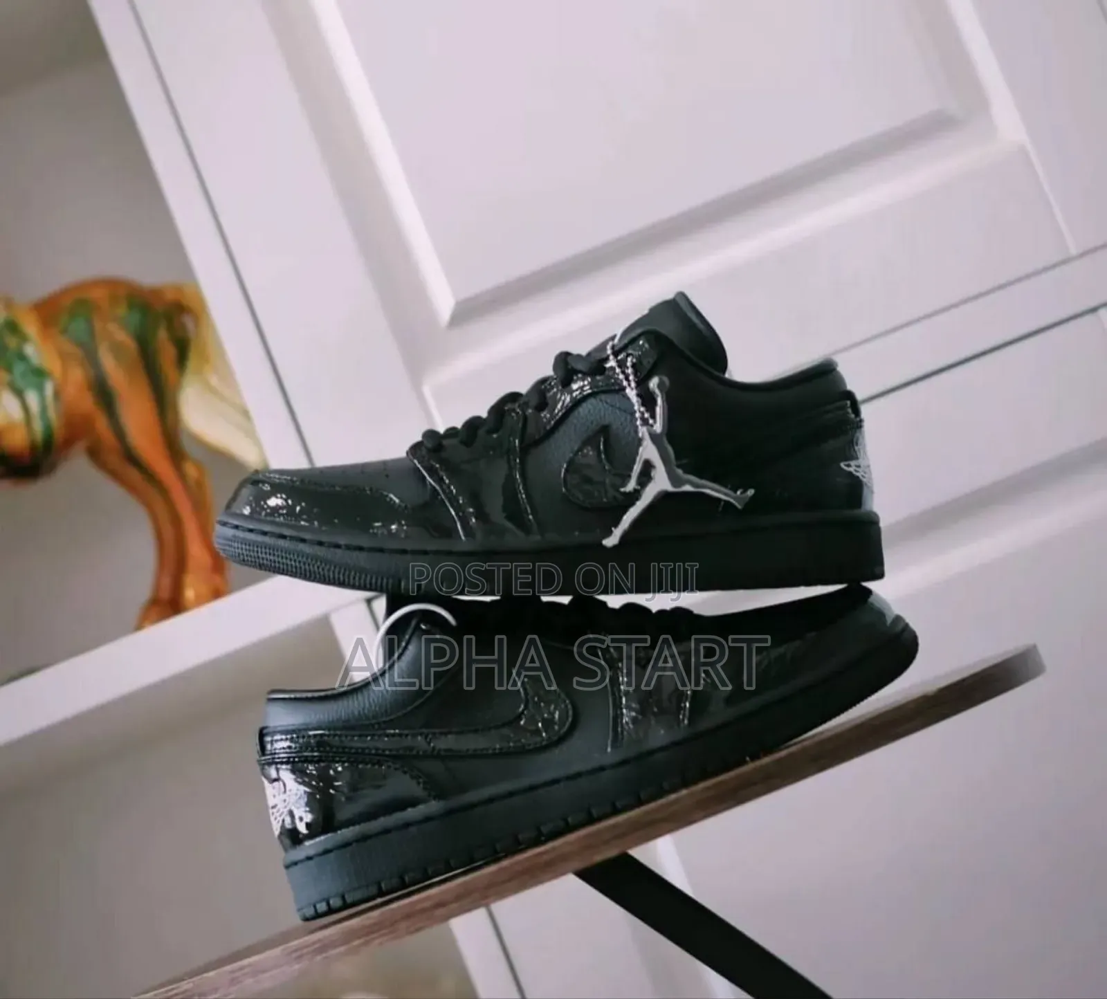 Nike Air Jordan 1 Se Patent Elephant #Low Shoes for Men's