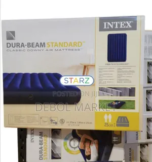 Photo - Intex Air Mattress በአየር የሚሞላ ፍራሽ