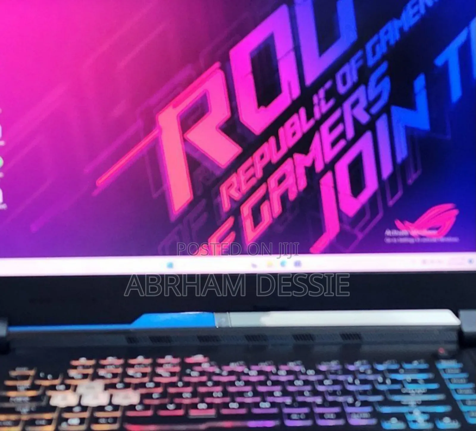 New Laptop Asus ROG Strix G15 32GB Intel Core I7 SSD 1T