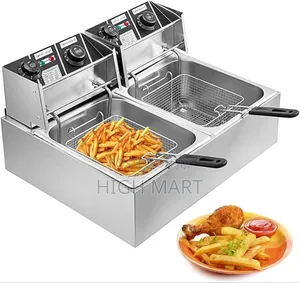 Photo - 12 Liter Double Nima Deep Fryer Electric