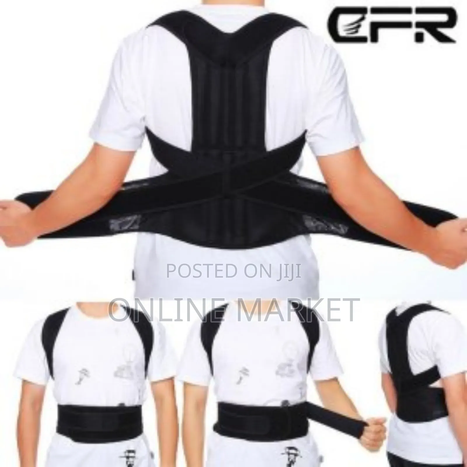 Back Posture Suport Belt/በስራ ወቅት ከማንኛውም ልብስ ስር ለማድረግ የሚመች