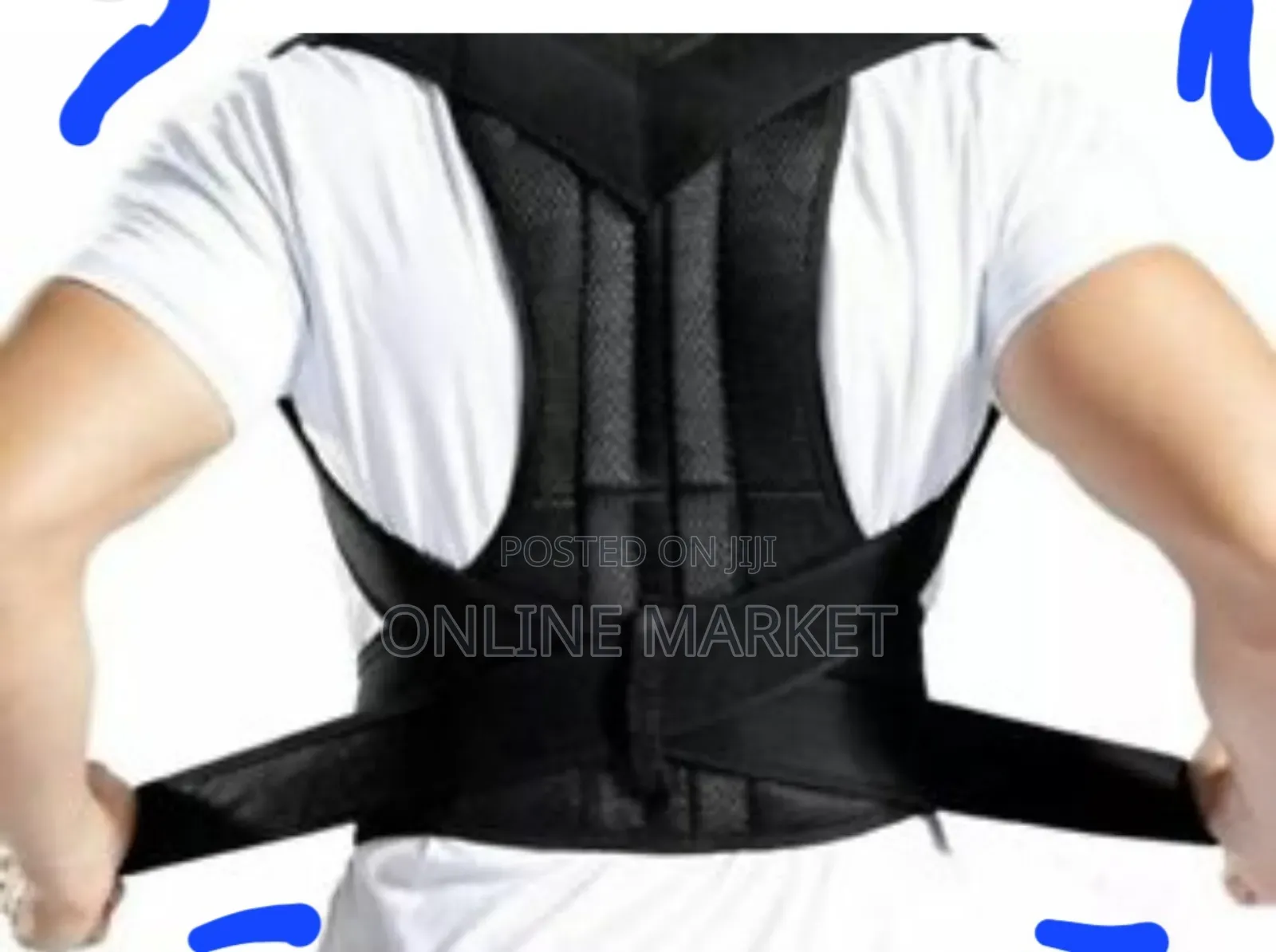 Back Posture Suport Belt/በስራ ወቅት ከማንኛውም ልብስ ስር ለማድረግ የሚመች