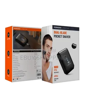 Photo - Porodo Travel Shaver – Lock Feature for Safety