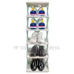 6-Layer Folding Shoe Rack