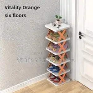 6-Layer Folding Shoe Rack