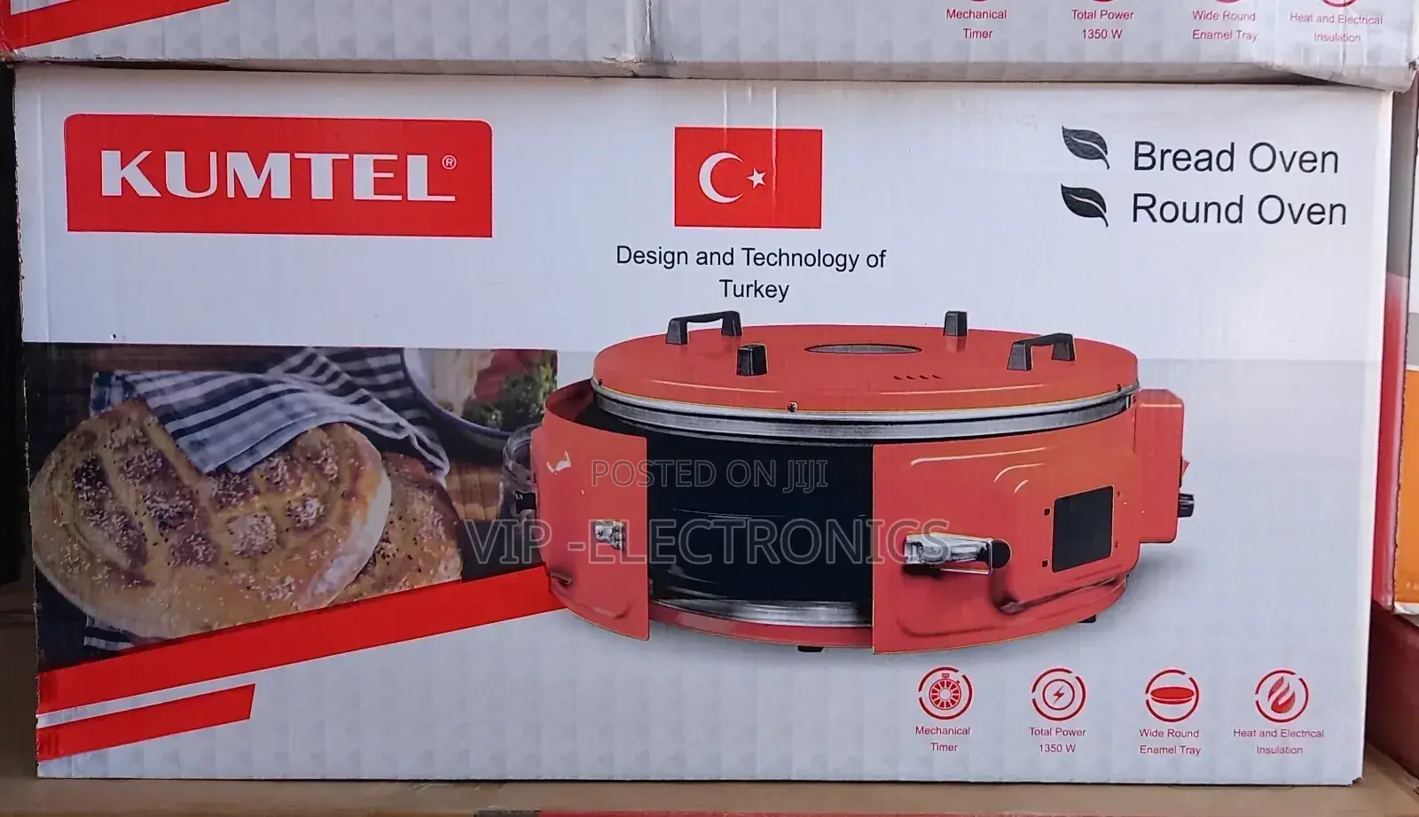 Kumtel Bread Oven Rond የዳቦ መጋገርያ ምጣድ