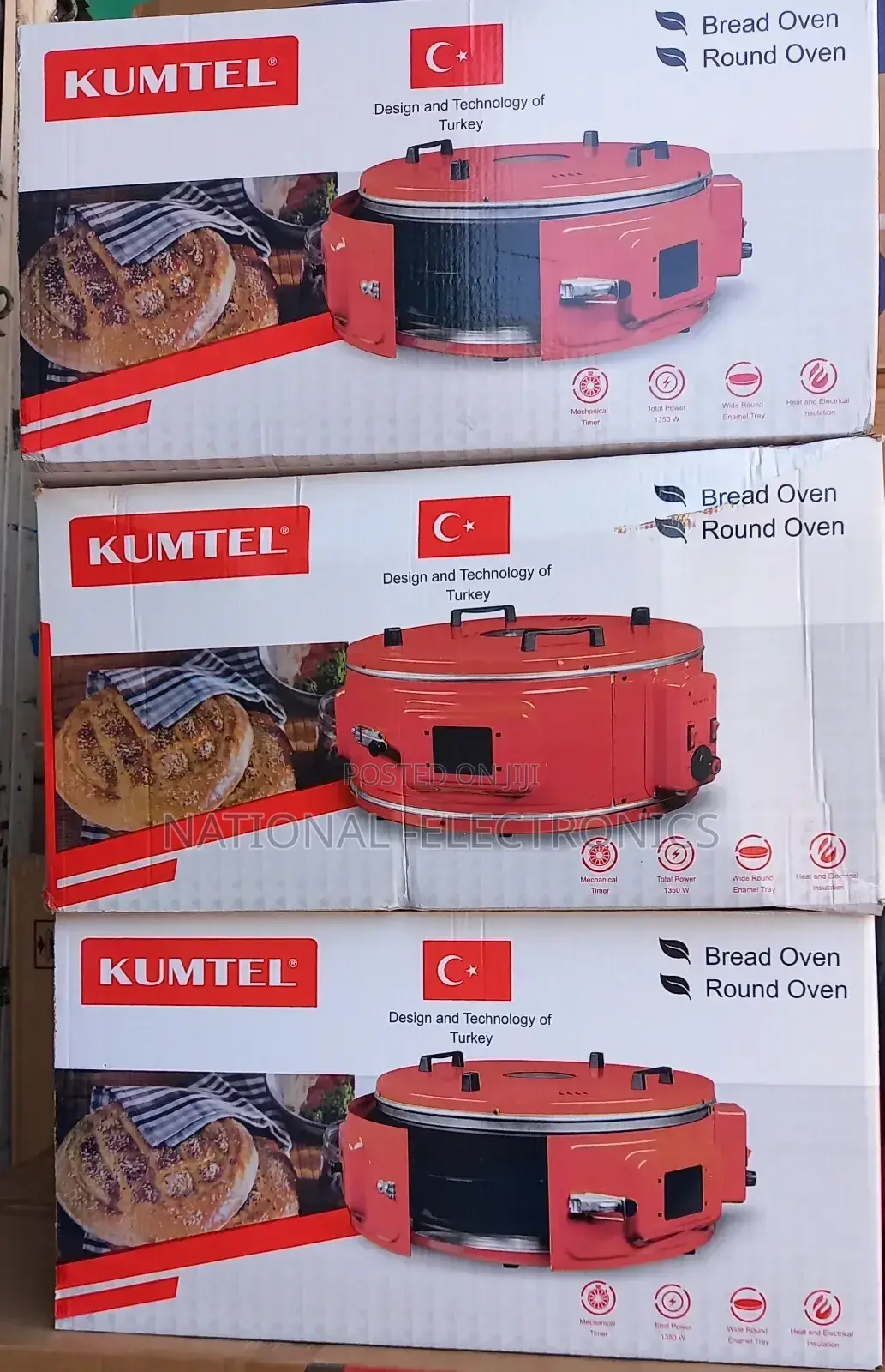 Kumtel Bread Oven Rond የዳቦ መጋገርያ ምጣድ